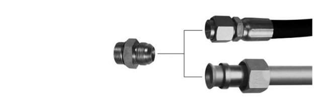 Трубные соединения с уплотнительным конусом и дюймовой резьбой - фото применения от ГидравликХолл